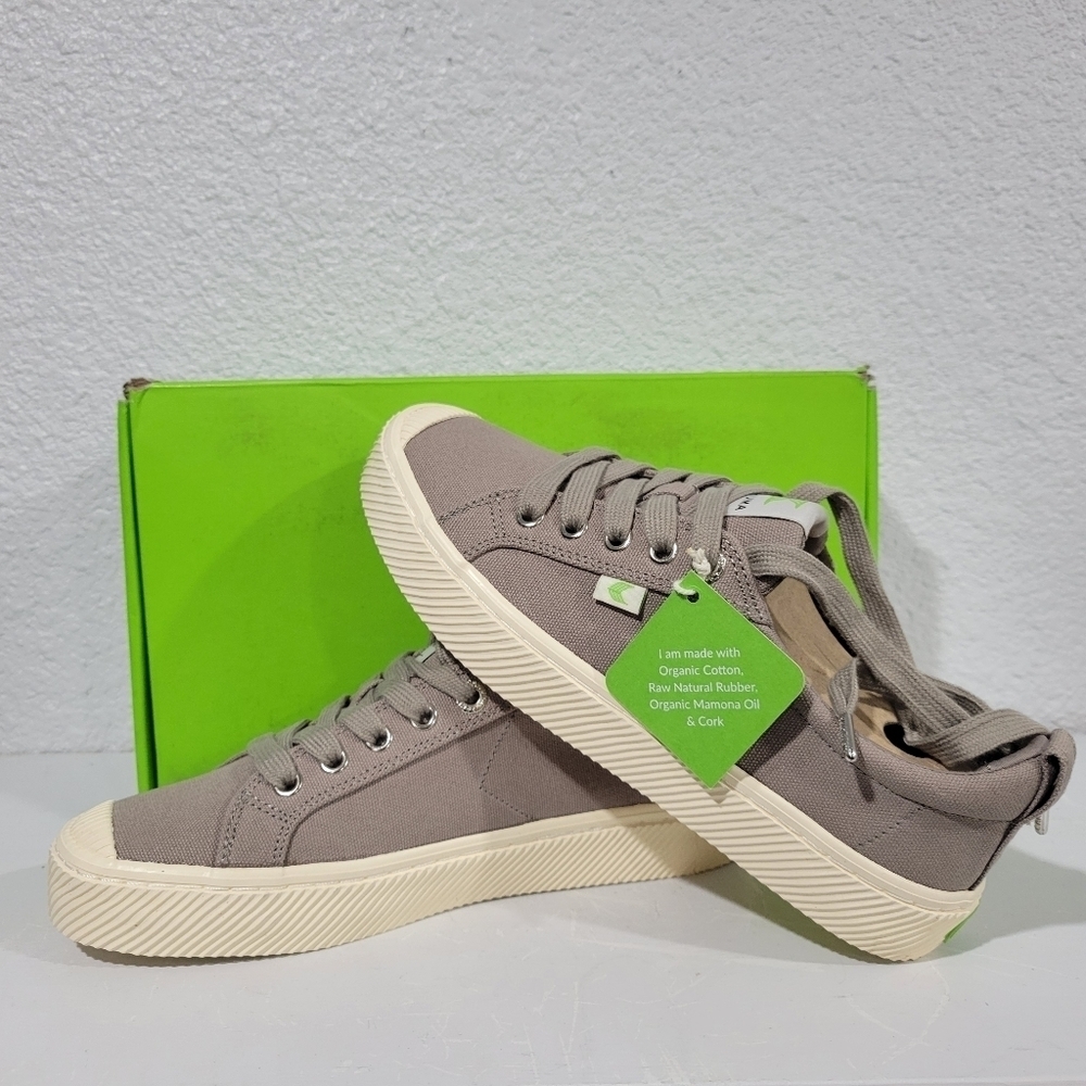 CARIUMA OCA Low Mystic Grey Canvas Unisex Sneakers NIB